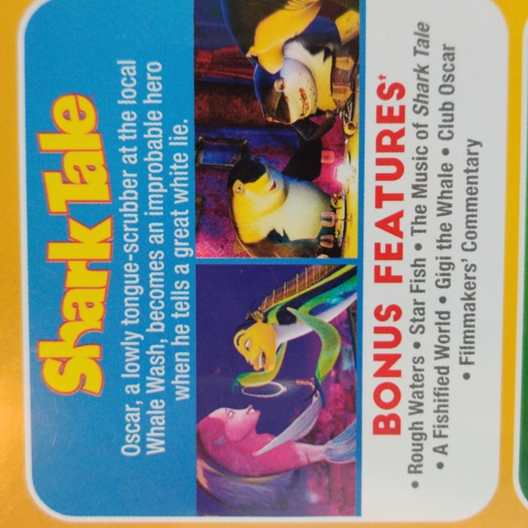 DreamWorks 4 DVD Collection Shark Tale, Over the Hedge, Spirit, Flushed Away - Picture 10 of 11